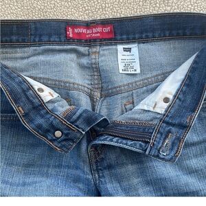 Levi's 515 Blue Boot Cut Jeans